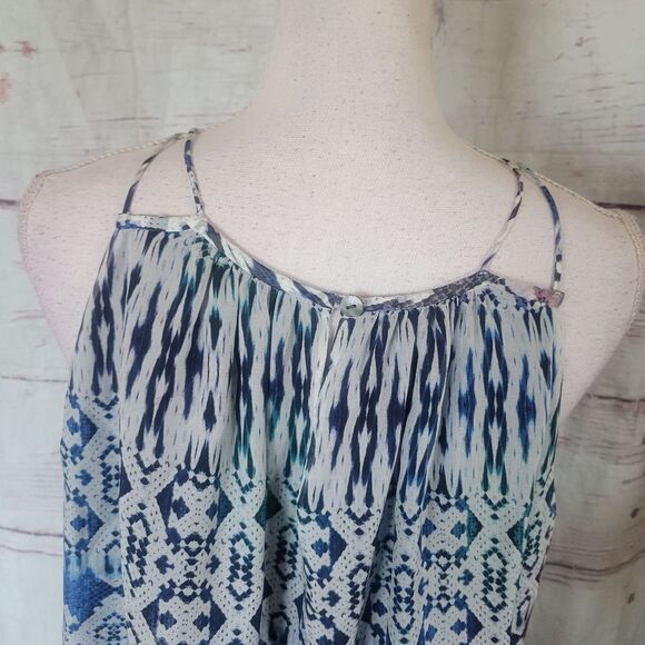 Ramy Brook Python Arrow Sleeveless Top Size Large - Picture 5 of 7